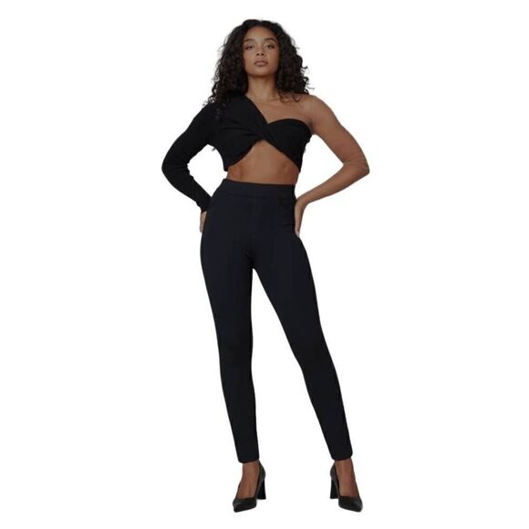 Spanx The Perfect Black Pant Ankle Backseam Skinny Women's Size Small 20251R - Picture 7 of 15
